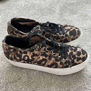 Steve Madden Cheetah Platform Sneakers